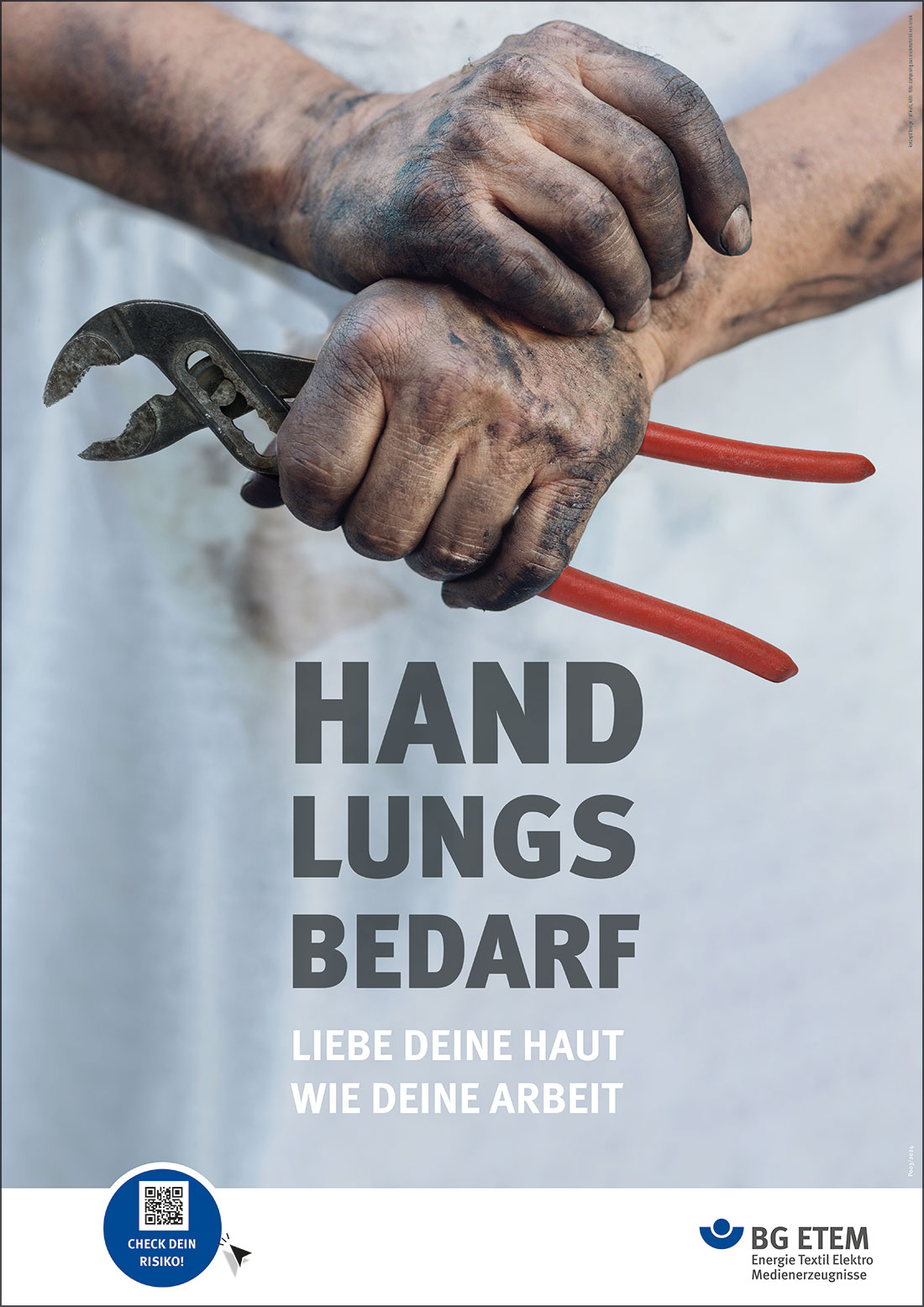 Plakate 2024: Motiv Hautschutz (P003)