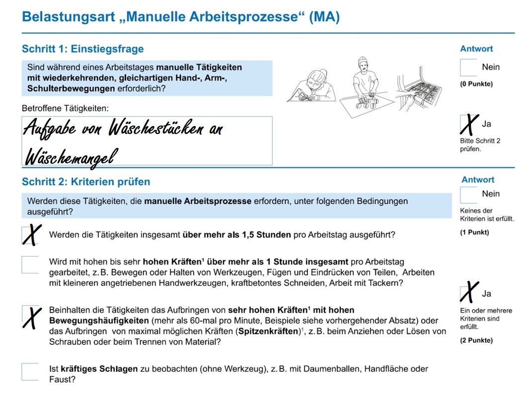 Belastungen richtig erfassen