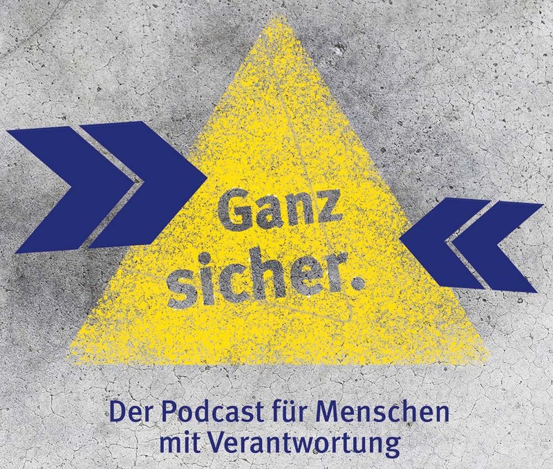 Logo Podcast „Ganz sicher“