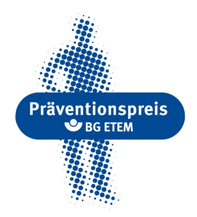 Logo des BG ETEM Präventionspreises