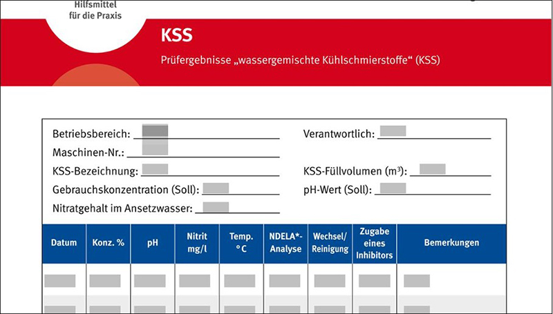 KSS Musterprüfplan