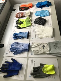 Handschuh-Parcours: Übersicht Handschuharten