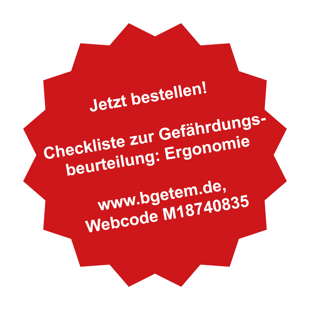 Ergonomie Elektrotechnik: Störer Checkliste