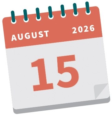 Kalenderblatt 15. August 2026